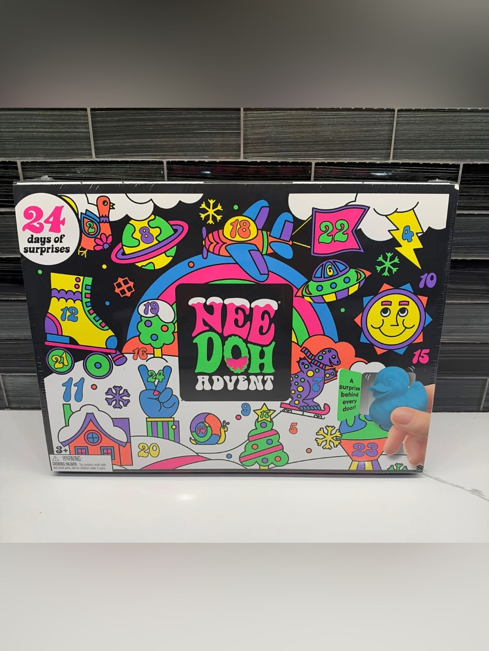 Schylling NeeDoh Christmas Advent Calendar